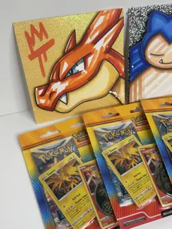 Pokemon Zapdos Moltres Articuno Promo Blister 2-Pack with 3 Foil Cards LOT OF 5 - Image 3