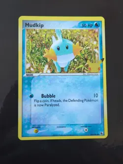 Pokemon Card Mudkip 59/109 25th Anniversary Set JUMBO - Image 1