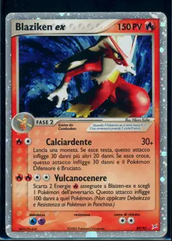 Pokemon EX TEAM MAGMA vs TEAM AQUA - #89/95 Blaziken ex - ITA - Ultra Rare Holo - Image 1