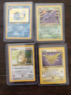 Pokemon TCG Lot Of Vintage Holo German Cards Heavily Played - Image 1