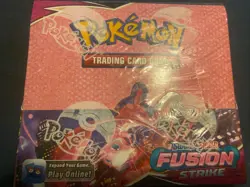 Pokemon TCG Fusion Strike Booster Box 36 Packs Sword & Shield New Factory Sealed - Image 1