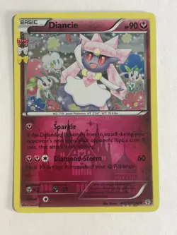 Pokemon TCG Generations Radiant Collection Holographic Diancie RC22/RC32 LP - Image 1