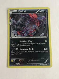 Pokemon TCG Generations Radiant Collection Holographic Yveltal RC16/RC32 NM - Image 1