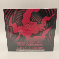 Sealed Pokemon TCG Sword & Shield Astral Radiance SWSH10 Sealed ETB DK0225 - Image 1