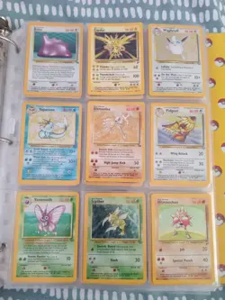 Pokemon TCG Holo & Rare Bundle 80+ Cards w/ Binder WOTC Vintage 1999 2000 Joblot - Image 4