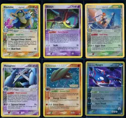 Pokemon EX SERIES - 17 Cards Bundle - Holo, Reverse, Stamped - ENG - Mixed Cond - Image 1
