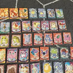 1999 Topps Pokemon Series 1 Complete Set 90/90 (Blue Logo) NM/M - Image 4