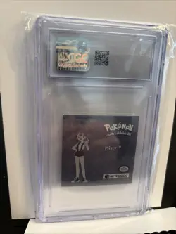Pokemon CGC 9 Misty #PR36 Serie 1 Bonus Prism Stickers 1999 - Image 2