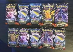 30 x Lot Pokemon Paldean Fates Sealed New BOOSTER PACK - IN HAND SHIPS ASAP - Image 1