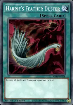 Harpie's Feather Duster 1st Common SDBT-EN026 Yu-Gi-Oh! - Image 1