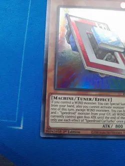 Yugioh Speedroid CarTurbo ROTD-EN090 Ultra Rare 1st Ed - Image 2