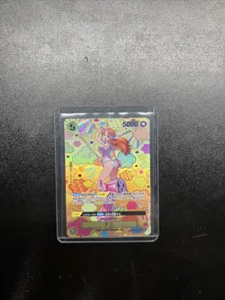 Nami SP Alt Art OP08-106 SR Emperors in the New World Japanese ONE PIECE Card - Image 1