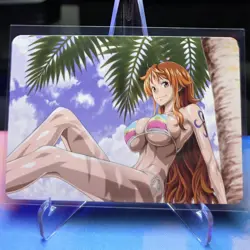 One Piece (Nami) ACG Waifu Sexy Nude Trading Card OPCG - Image 2