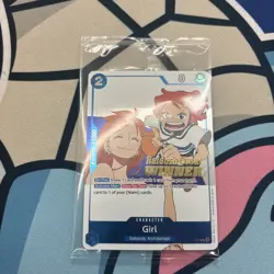 Op14 Pre Release Event Winner Girl P-096 One Piece Tcg English - Image 1
