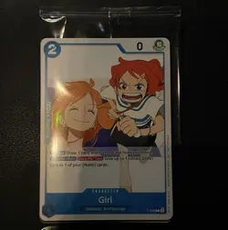 One Piece Promo Card P-096 Girl Nami Sealed Promo - Image 1
