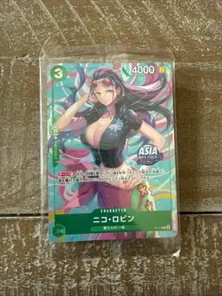Nico Robin P-111 P ASIA EXCLUSIVE PROMO One Piece Mini-tin vol.2 Japanese SEALED - Image 1
