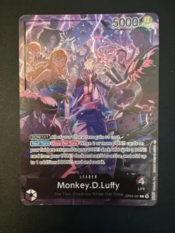 NM One Piece Card Game 2nd Anniversary Set ENGLISH Leaders ( 3 PCs)! - Image 3