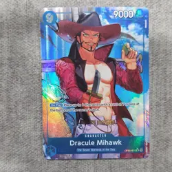 Dracule Mihawk OP01-070 Bandai One Piece Card Game Romance Dawn - Image 1