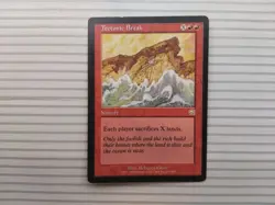 Magic: the Gathering Card - Mercadian Masques ~ Rare ~ Tectonic Break (EX) - Image 1