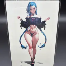 Jinx Anime Waifu Card Doujin ACG Goddess Holo - Image 1