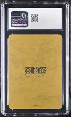 Straw Hat Crew King of Spades Poker Card One Piece Golden Deck CGC 9 - Image 2