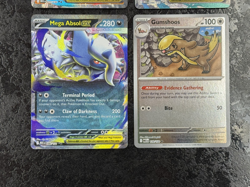 POKEMON MEGA CARDS LUCARIO EX-MAWILE EX-ABSOL EX-GUMSHOOS (SET OF 4) - Image 3
