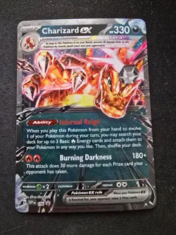 Charizard ex 196 Sv: Scarlet & Violet Promo Cards Holo - Image 1