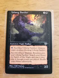 Urborg Panther - Mirage - Error Card - Miscut - Image 1