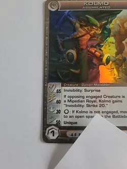 Chaotic Card : Kolmo Assimilated Silent Sands 1st Edition Super Rare LP/LP+ - Image 5