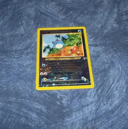 Pokemon Marill 11/18 card Southern Islands reverse Holo Swirl - Image 3