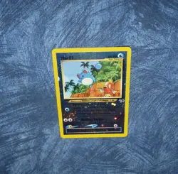 Pokemon Marill 11/18 card Southern Islands reverse Holo Swirl - Image 5