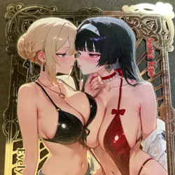 Goddess Story Gold METAL Card - NO Serial Number - Evelyn Astra *READ* ERROR - Image 2
