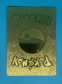 Pokemon Gold Foil Fan Art Card Blastoise VMAX - Image 2