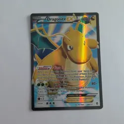 Pokemon TCG Dragonite EX Full Art Ultra Rare Card 108/111 XY Furious Fists - Image 1
