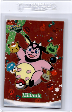 Miltank Peruvian christmas pokemon card - Image 1