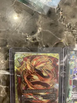 Buddyfight Holo Cards Set Of 4 Storage Unite Find - Image 3