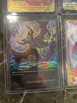 Buddyfight Holo Cards Set Of 4 Storage Unite Find - Image 5