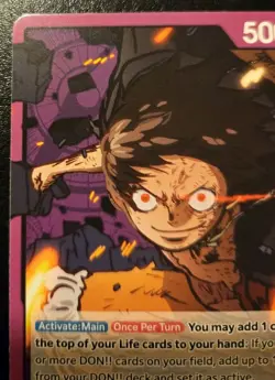 Monkey.D.Luffy OP05-060 Leader Awakening Of The New Era One Piece Card Game - Image 2