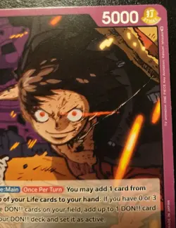 Monkey.D.Luffy OP05-060 Leader Awakening Of The New Era One Piece Card Game - Image 3