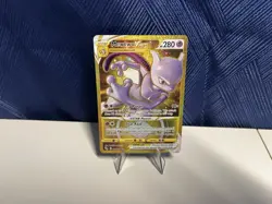 Pokemon Go Mewtwo VSTAR 86/78 Secret Rare TCG Card - NM - Image 1