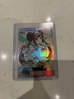 Pokemon TCG Rosa 236/236 Cosmic Eclipse Sun & Moon Full Art Ultra Rare Card Mint - Image 1
