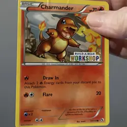 Charmander 17/113 Build-A-Bear Workshop Promo Rare Pokemon Card 2013 HP (RARE) - Image 1