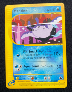 Pokemon Common Card : Mantine 77/144 ( Skyridge Set) (NM) - Image 1