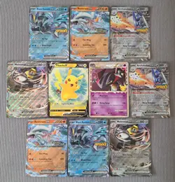 Ten Oversized Jumbo Pokemon Cards - Image 1
