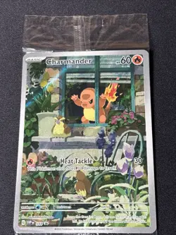 Sealed Charmander - 044 Sv Scarlet & Violet Promo Card Holo Excellent Condition - Image 2
