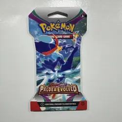 Set of 3 Scarlet & Violet Paldea Evolved Sleeve Booster Packs - 30 Cards Total - Image 3