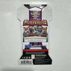 Set of 3 Scarlet & Violet Paldea Evolved Sleeve Booster Packs - 30 Cards Total - Image 4