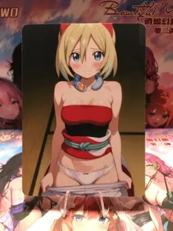 Beautiful Waifu Card Goddess Story CCG Anime Waifu Double Sided - Image 1