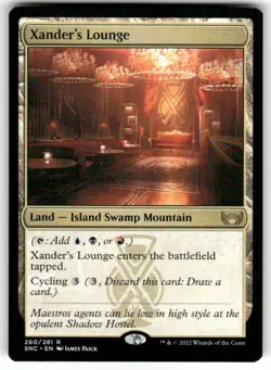 MTG Xander's Lounge, NM-Mint, English Streets of New Capenna - Image 1