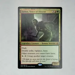 Samut, Voice of Dissent 205 NM Normal M Amonkhet MTG - Image 1
